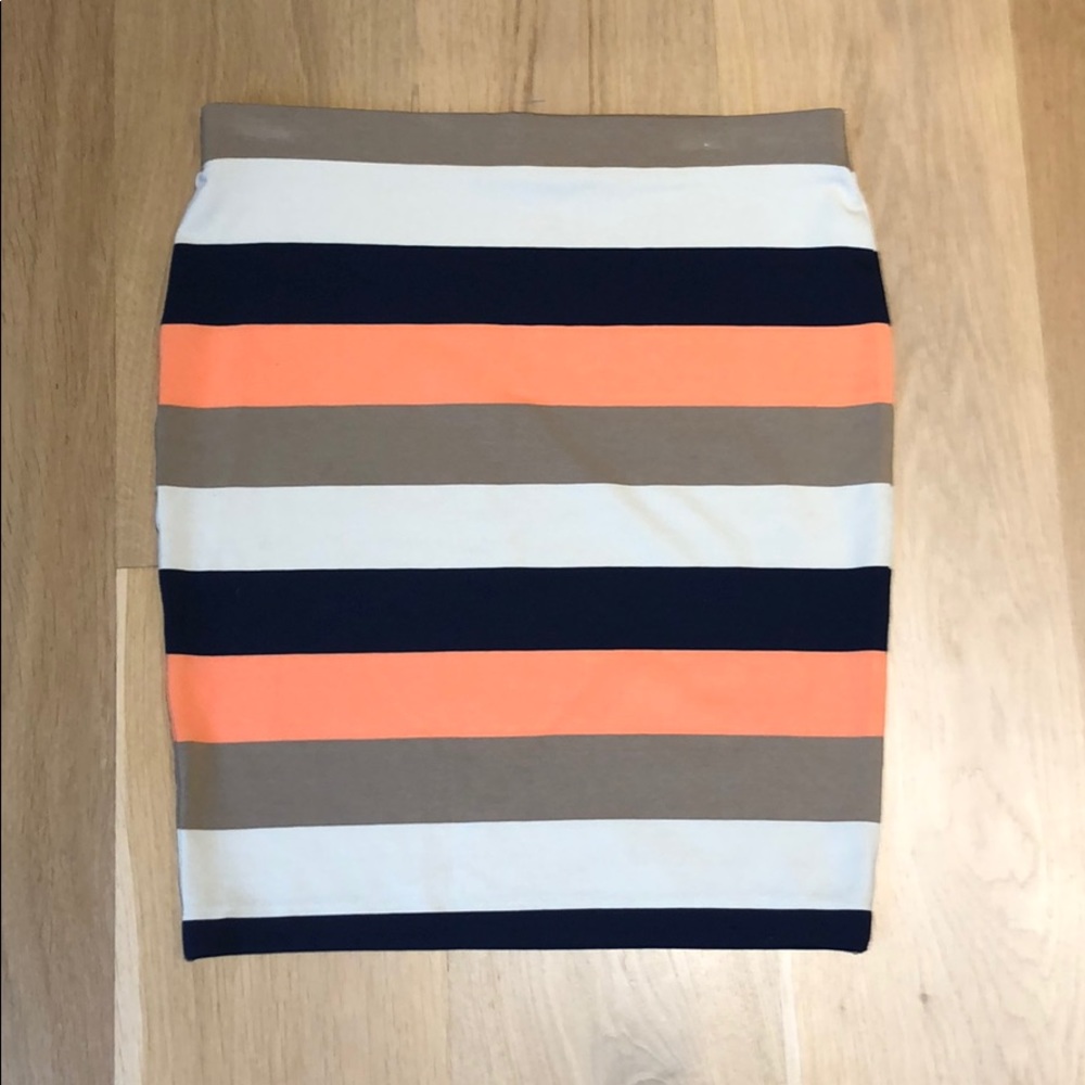 Twenty striped skirt